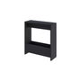 Hanah Home Mesa Auxiliar Simpi Negro y Madera